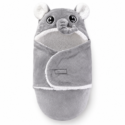 Animal Hooded Baby Swaddle