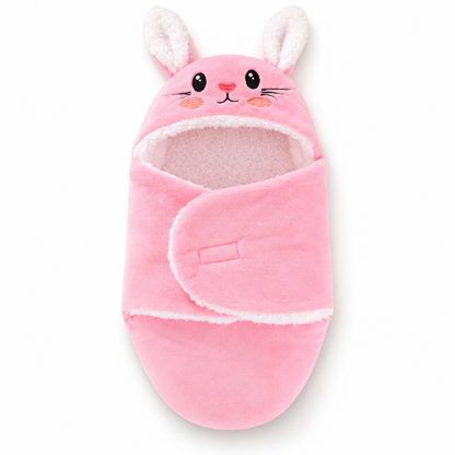 Animal Hooded Baby Swaddle