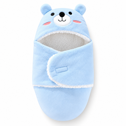 Animal Hooded Baby Swaddle